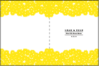 Sweet Daisy Letterpress Program Design Small