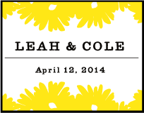 Sweet Daisy Letterpress Stamp Design Small