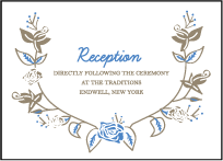 Sweet Heart Letterpress Reception Design Small