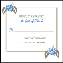 Sweet Heart Letterpress Reply Design Small