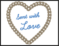Sweet Heart Letterpress Stamp Design Small