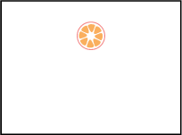 Sweet Summer Letterpress Placecard Flat Design Small
