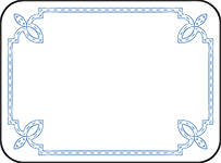 Tailored Letterpress Placecard Flat Design Small