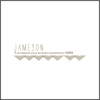 Tapestry Letterpress Reply Envelope Design Small