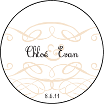 Tennyson Letterpress Coaster Design Small