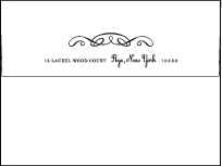 Tennyson Letterpress Envelope Design Small