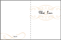 Tennyson Letterpress Program Design Small