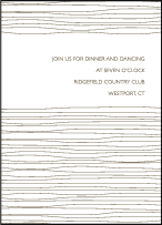 Threaded Letterpress Reception Design Small