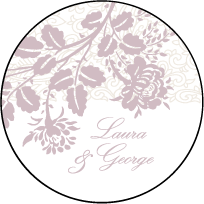 Tuileries Letterpress Coaster Design Small
