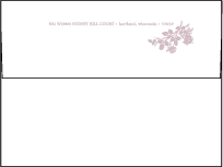 Tuileries Letterpress Envelope Design Small