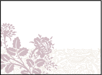Tuileries Letterpress Placecard Flat Design Small