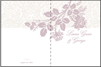 Tuileries Letterpress Program Design Small