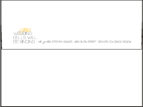Typology Letterpress Envelope Design Small