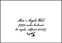 Urban Ink Letterpress Reply Envelope Design Small