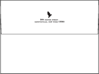 Urbanity Letterpress Envelope Design Small