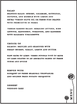 Urbanity Letterpress Menu Design Small