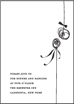 Urbanity Letterpress Reception Design Small