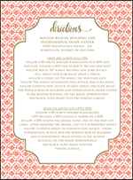 Ursula Letterpress Direction Design Small