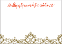 Ursula Letterpress Reply Design Small