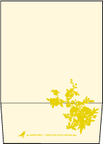 Vendage Letterpress Envelope Design Small