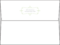 Vera Letterpress Envelope Design Small