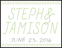 Vera Letterpress Stamp Design Small