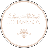 Victorian Elegance Letterpress Coaster Design Small