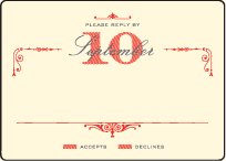 Victrola Letterpress Reply Design Small