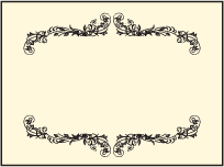Viennese Waltz Letterpress Placecard Flat Design Small
