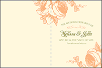 Vintage Apothecary Letterpress Program Design Small