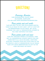 Vintage Beach Letterpress Direction Design Small