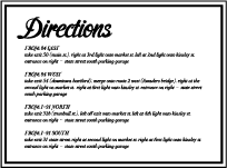 Vintage Charm Letterpress Direction Design Small