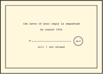 Vintage Librarie Letterpress Reply Design Small