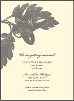 Walden Letterpress Save The Date Design Small