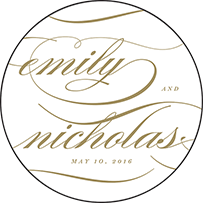 Whisper Letterpress Coaster Design Small