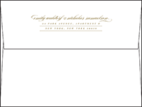 Whisper Letterpress Envelope Design Small