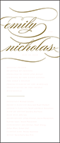 Whisper Letterpress Program Tea Design Small