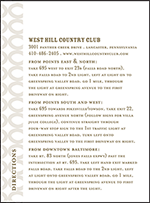 Wicklow Letterpress Direction Design Small