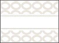 Wicklow Letterpress Placecard Flat Design Small