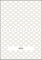 Wicklow Letterpress Thank You Card Fold Design Small