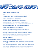 Willow Letterpress Direction Design Small