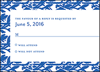 Willow Letterpress Reply Design Small